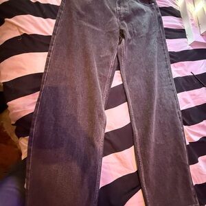 (NWT) Hollister baggy jeans/ wide leg/ gray jeans/ skater pants/ 90s retro style